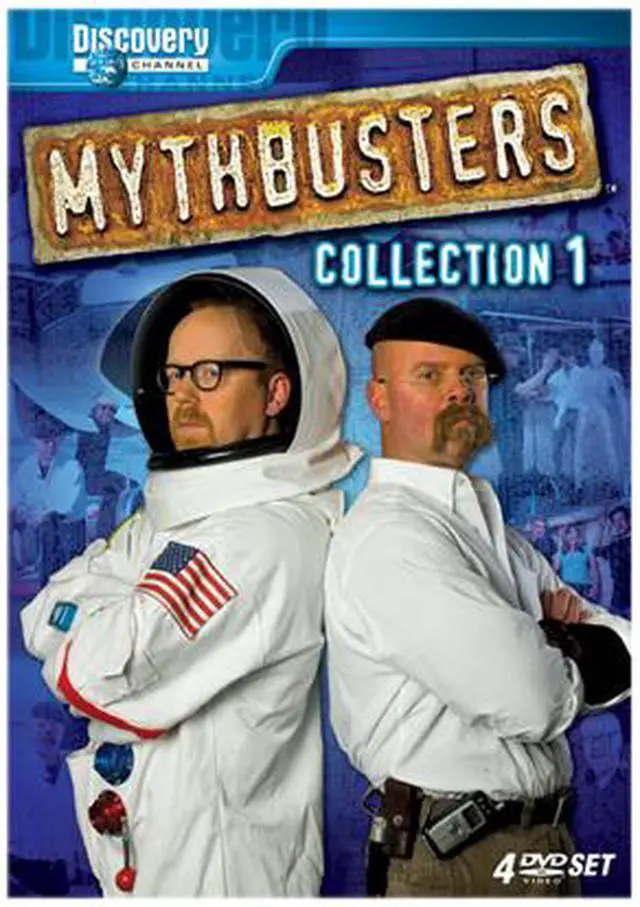 Main image of Mythbusters: Collection 1 (DVD / WS / Box set / Dolby) Jamie Hyneman, Adam Savage, Robert Lee, Kari Byron, Tory Belleci