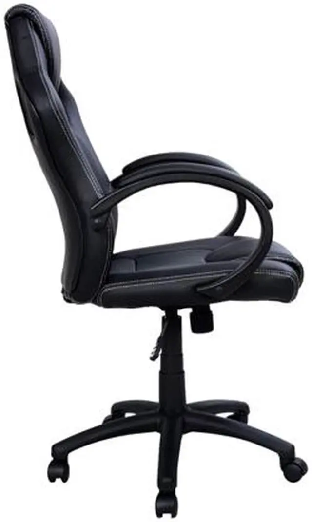 Alt view image 4 of 8 - TygerClaw "TYFC210033" Executive High Back Gaming Style Chair (Black)