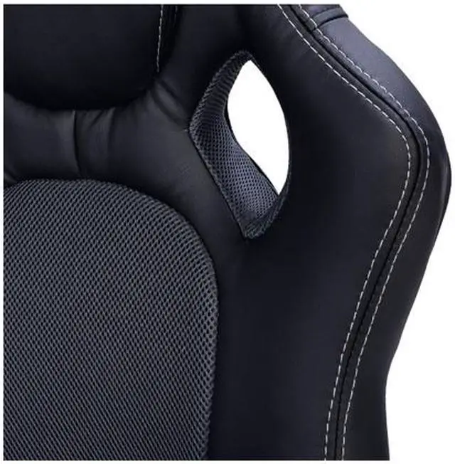 Alt view image 6 of 8 - TygerClaw "TYFC210033" Executive High Back Gaming Style Chair (Black)