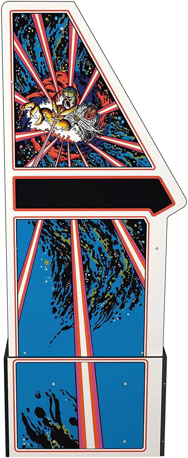 Alt view image 3 of 7 - Arcade1Up Atari Legacy Edition Arcade Machine with Riser