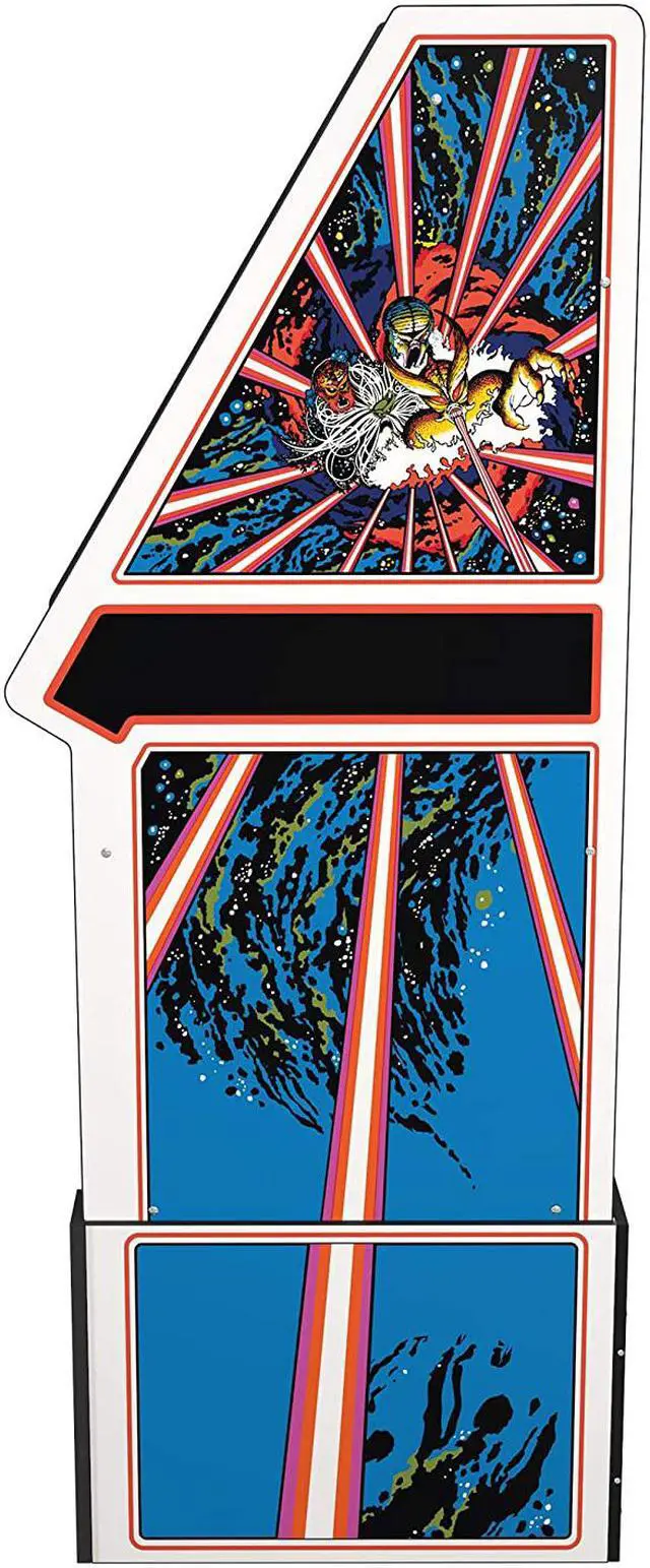 Alt view image 4 of 7 - Arcade1Up Atari Legacy Edition Arcade Machine with Riser