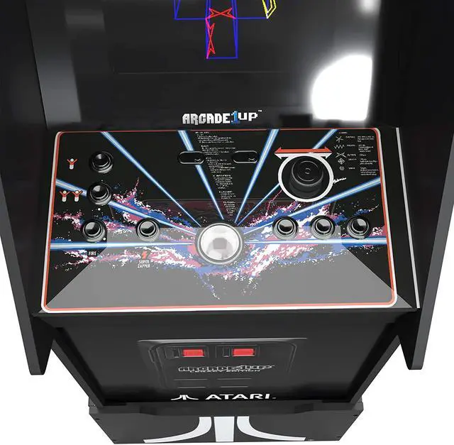 Alt view image 5 of 7 - Arcade1Up Atari Legacy Edition Arcade Machine with Riser