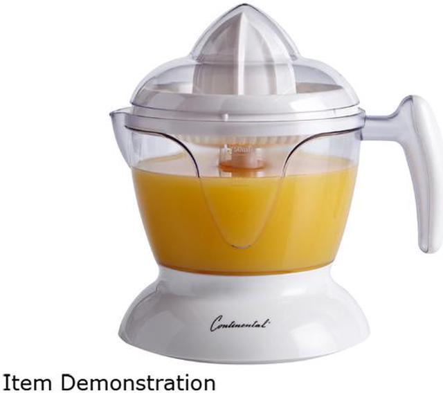 Electric Citrus Juicer, 24 oz, White - Continental