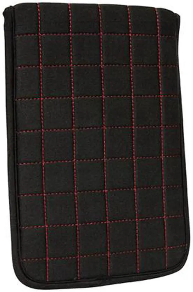 Alt view image 2 of 4 - Mobile Edge - NeoGrid Sleeve for 7" Tablets/E-Readers -  Black w/Red Stitching