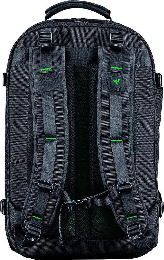 Alt view image 3 of 7 - Razer Rogue 17" Backpack V3 Chromatic - Tear & Water-Resistant Exterior