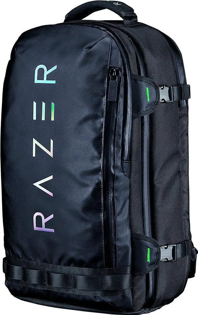 Alt view image 2 of 7 - Razer Rogue 17" Backpack V3 Chromatic - Tear & Water-Resistant Exterior