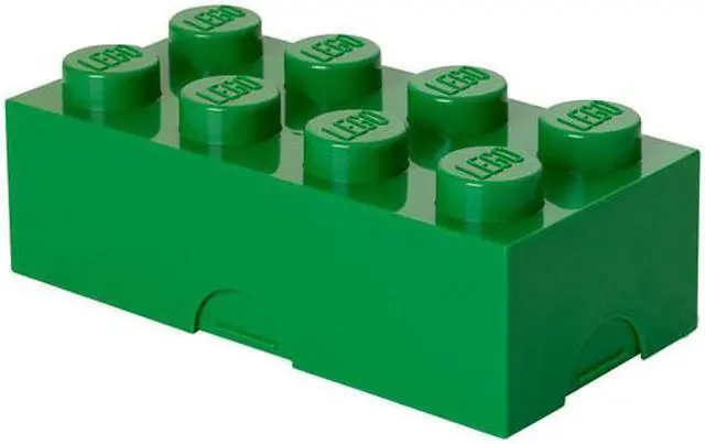 Alt view image 3 of 3 - LEGO Lunch Box, Dark Green