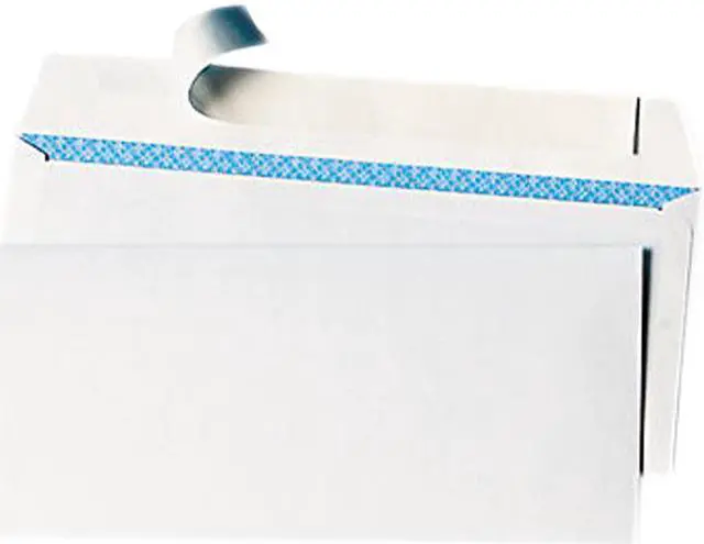 Main image of Universal 36004 Pull & Seal Business Envelope- Security Tint- #10- White- 100/Box