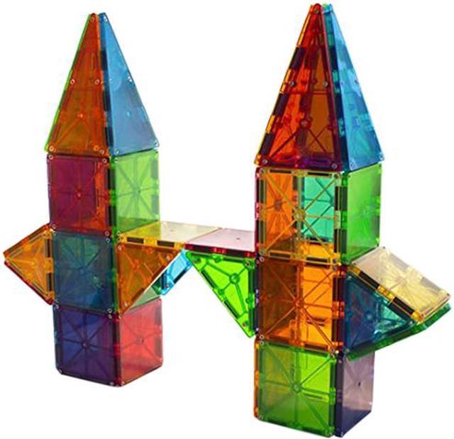 Magnatiles building magnetic transluscent tiles STEM sale (multi set)