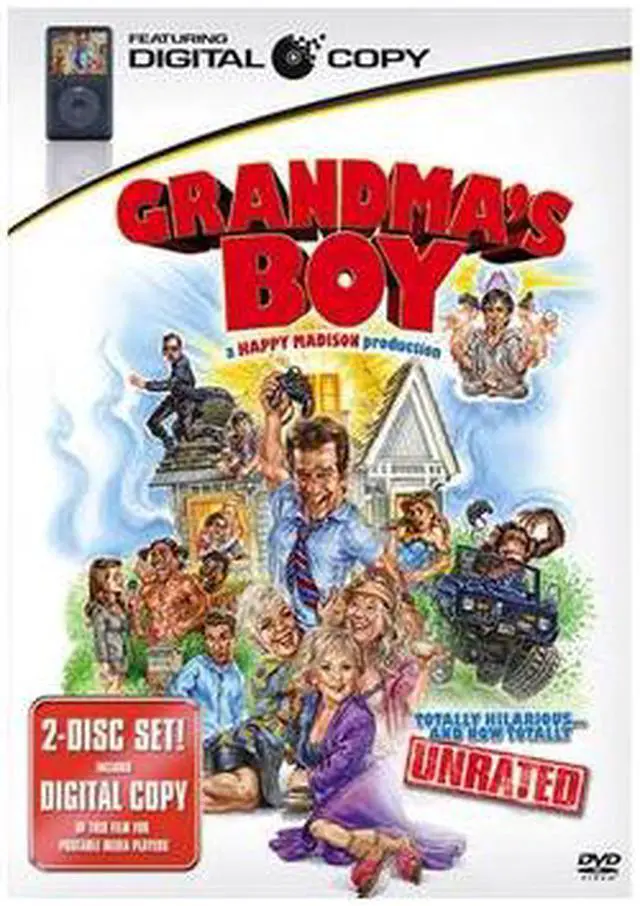 Main image of Grandma's Boy Allen Covert, Linda Cardellini, Frank Coraci, Peter Dante, Kevin Nealon, Rob Schneider, David Spade, Doris Roberts, Shirley Knight, Shirley Jones