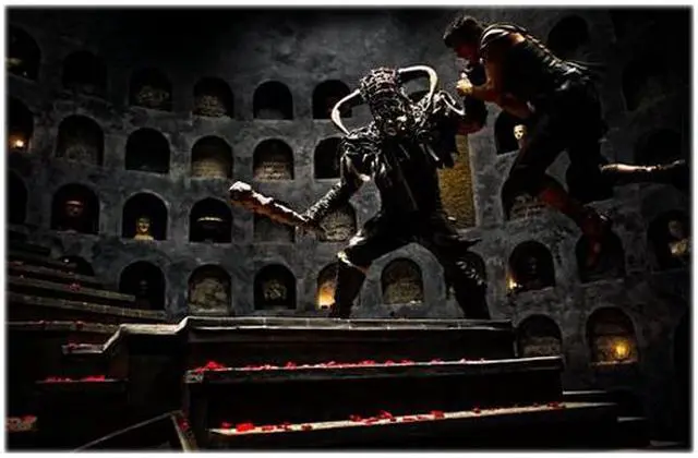 Alt view image 4 of 4 - Immortals (Digital Copy + Blu-ray) Henry Cavill, Kellan Lutz, Mickey Rourke, Freida Pinto, Luke Evans