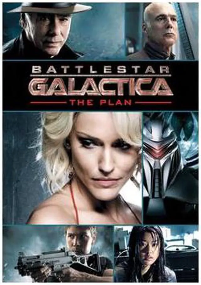 Alt view image 2 of 2 - Battlestar Galactica: The Plan Tricia Helfer, Edward James Olmos, Grace Park, Kate Vernon, Dean Stockwell, Michael Hogan, Callum Keith Rennie, Michael Trucco, Alisen Down, Matthew Bennett