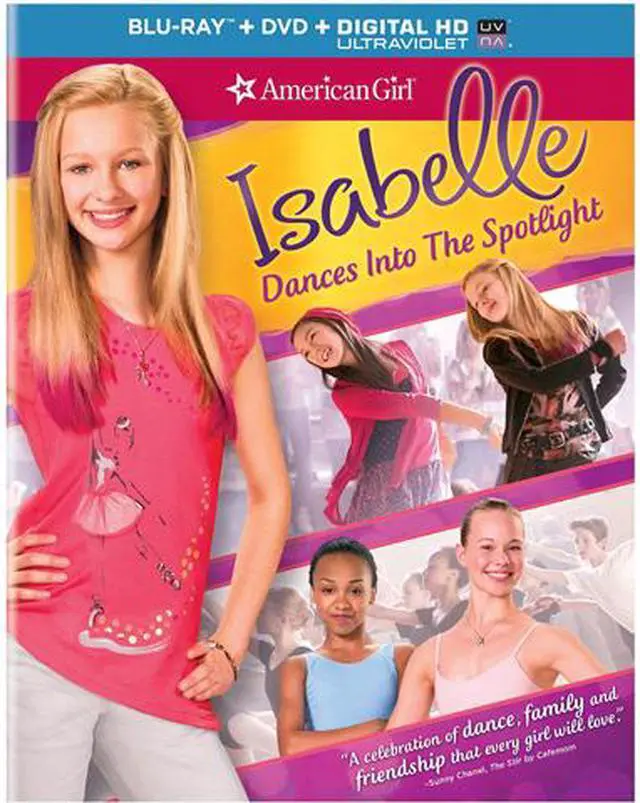 Main image of American Girl: Isabelle Dances into the Spotlight (DVD + UV Digital Copy + Blu-Ray) Erin Pitt, Grace Davidson, Genneya Walton, Devyn Nekoda, Jake Simons