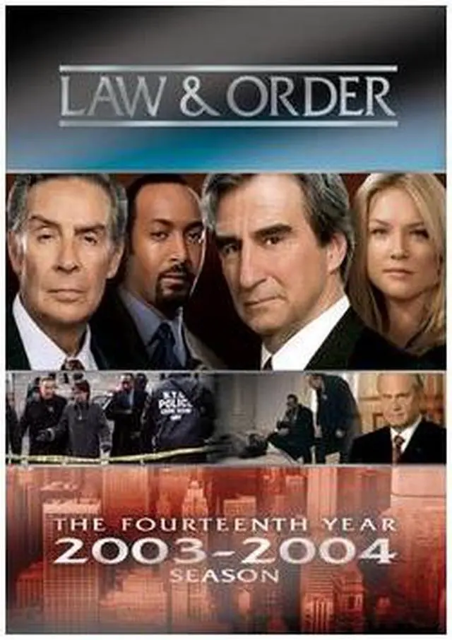 Alt view image 2 of 2 - Law & Order: The Fourteenth Year (2003-2004 Season) (DVD) Jerry Orbach, Jesse L. Martin, Dennis Farina