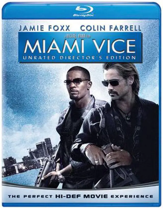 Main image of Miami Vice (Blu-Ray / ENG SDH / SPAN / FREN / DTS-HD) Colin Farrell; Jamie Foxx; Naomie Harris; Gong Li; John Ortiz; Luis Tosar; Ilan Krigsfeld; Chris Astoyan; Tony Curran; Justin Theroux