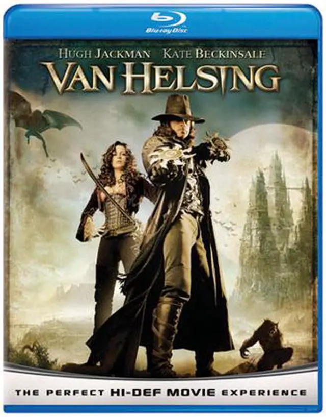 Main image of Van Helsing(Blu-Ray / ENG SDH / FREN / SPAN / DTS Surround) Hugh Jackman; Kate Beckinsale; Richard Roxburgh; David Wenham; Kevin J. O'Connor; Will Kemp; Robbie Coltrane; Samuel West; Shuler Hensley; Elena Anaya