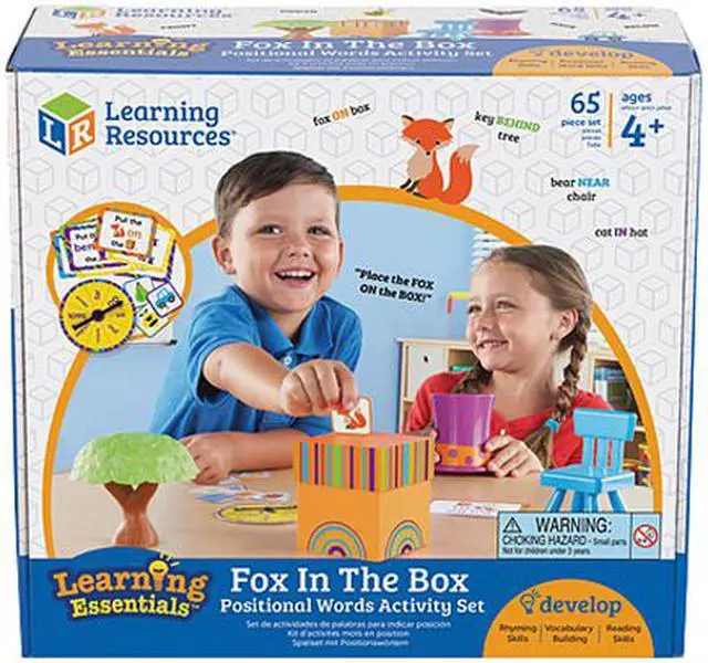 Alt view image 4 of 4 - LEARNING RESOURCES FOX IN A BOX POSITION WORD ACTIVITY