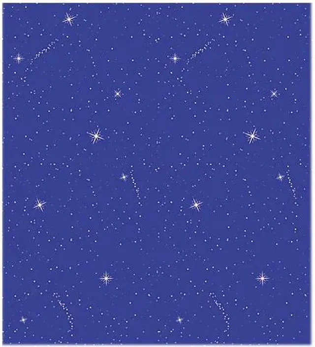 Main image of Pacon 56225 Fadeless Designs Bulletin Board Paper- Night Sky- 50 ft x 48"