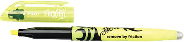 Main image of Pilot Frixion Lite Erasable Highlighter Yellow Ink Chisel Dozen 46502