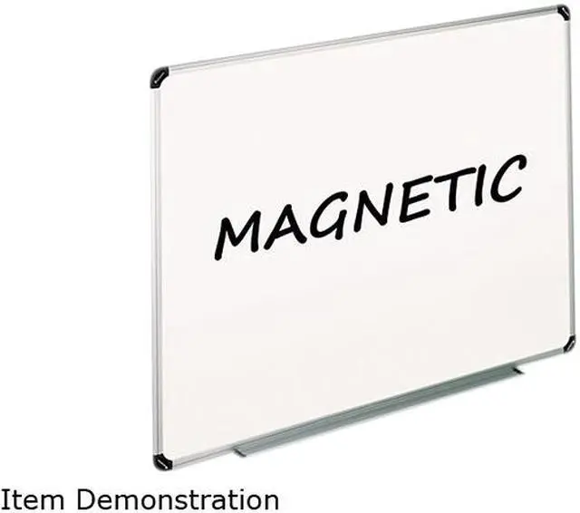 Main image of UNIVERSAL Magnetic Steel Dry Erase Board 24 x 18 White Aluminum Frame 43732