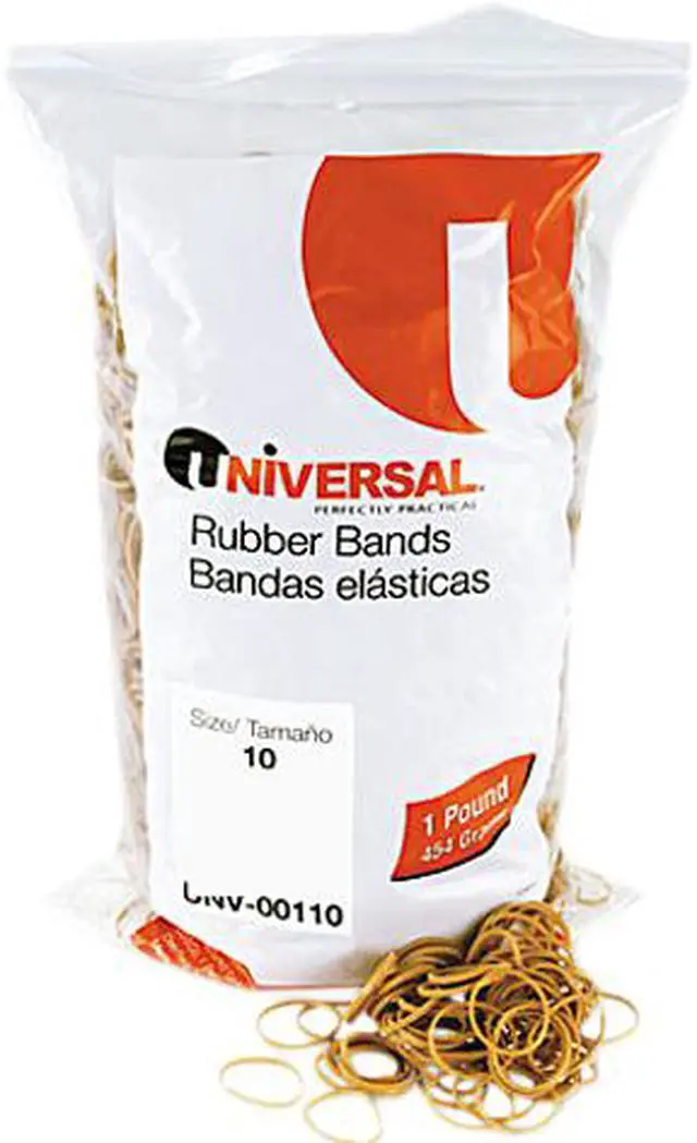 Main image of UNIVERSAL Rubber Bands Size 10 1-1/4 x 1/16 3400 Bands/1lb Pack 00110