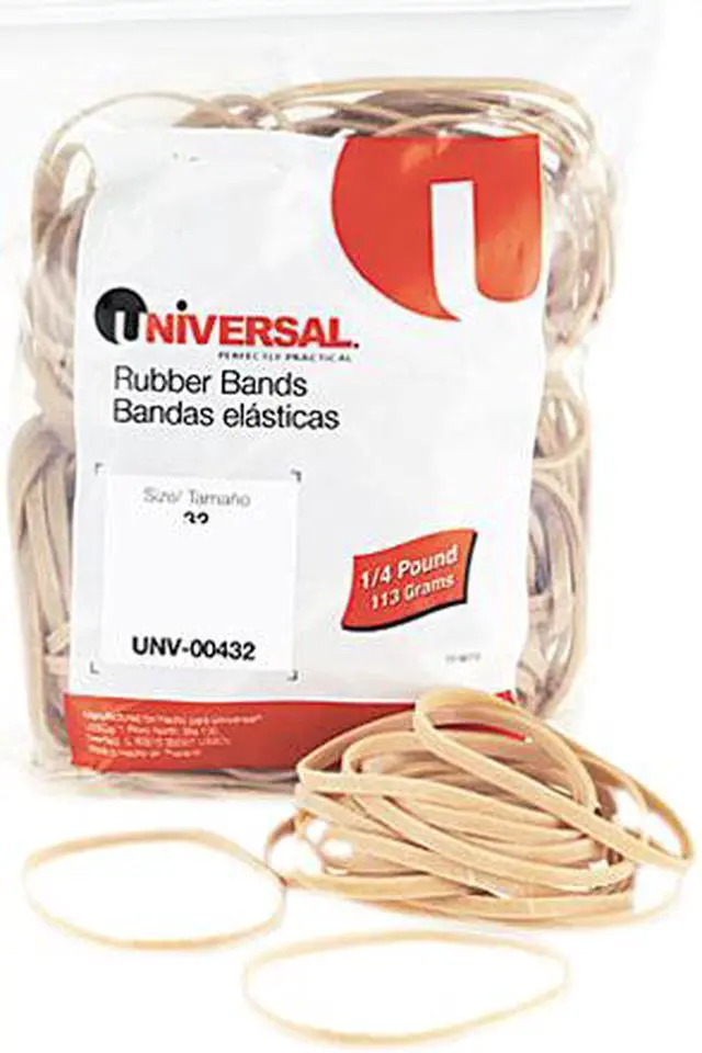 Main image of UNIVERSAL Rubber Bands Size 32 3 x 1/8 205 Bands/1/4lb Pack 00432