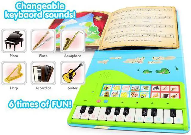 Alt view image 6 of 6 - BEST LEARNING My First Piano Book - Educational Musical Toy for Toddlers