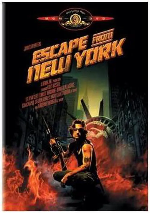 Main image of Escape From New York Kurt Russell, Ernest Borgnine, Adrienne Barbeau, Lee Van Cleef, Donald Pleasence, Isaac Hayes, Season Hubley, Harry Dean Stanton, Tom Atkins, Charles Cyphers