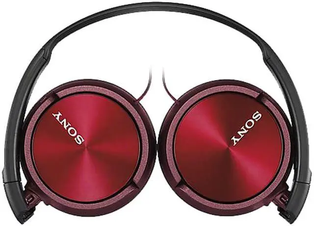 Alt view image 2 of 2 - Sony Mdrzx310ap/r Zx Series Over-ear Headphones With Microphone (red)