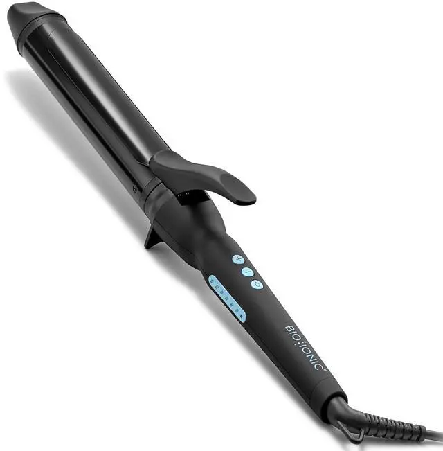 Alt view image 2 of 12 - Bio Ionic Long Barrel Styler 1.5 Inch Curling Iron, Black by for Women