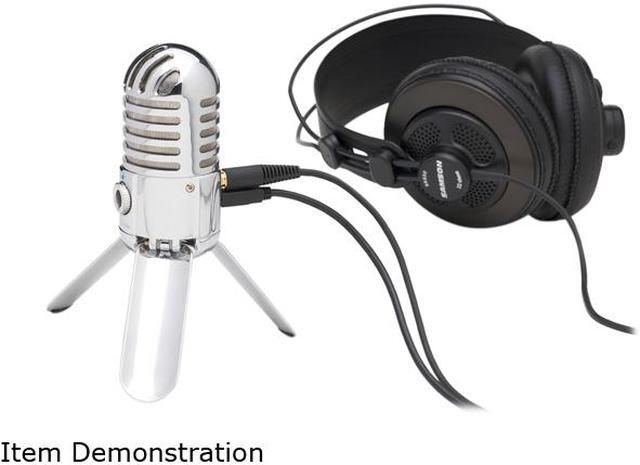 Alt view image 3 of 7 - Samson Meteor Mic USB Studio Condenser Microphone