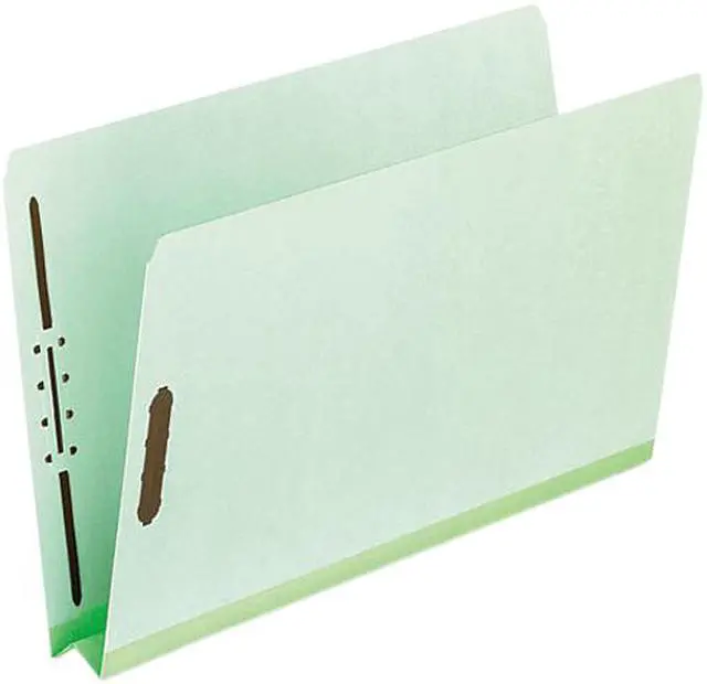 Main image of Esselte Pendaflex / ACCO - 17180EE - Pressboard Folders, 2 Fasteners, 2 Expansion, Full Cut, Letter, Green, 25/Box