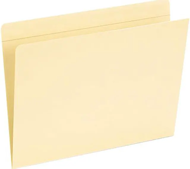 Main image of Tops Pendaflex 16651 Pocket Folders  Straight Cut  Top Tab  Letter  Manila  50/Box