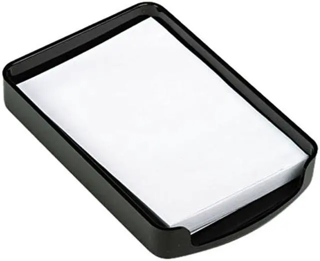 Main image of 2200 Series Memo Holder, Plastic, 4w X 6d, Black