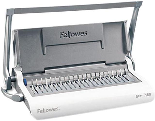 Main image of Fellowes Mfg. Co. FEL5217301 Star Comb Binding Machine- 17-.6in.x9-.8in.x3-1in.- White