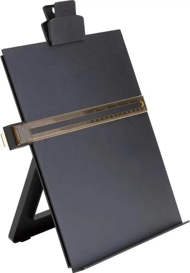 Main image of Easel Document Holders,Adjustable,10-3/8"x2-1/4"x12-1/2",BK