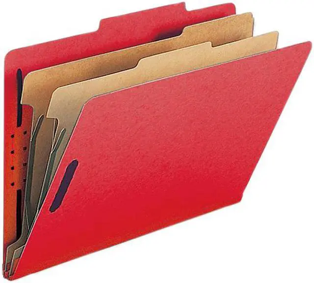 Main image of Nature Saver Classification Folders w/ Fstnrs 2 Dvdrs Legal 10/BX BRD SP17225