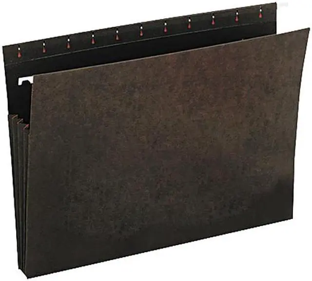 Main image of Universal 14160 Hanging Box Bottom File Pockets, 11 Point Stock, Letter, Standard Green, 10/Box