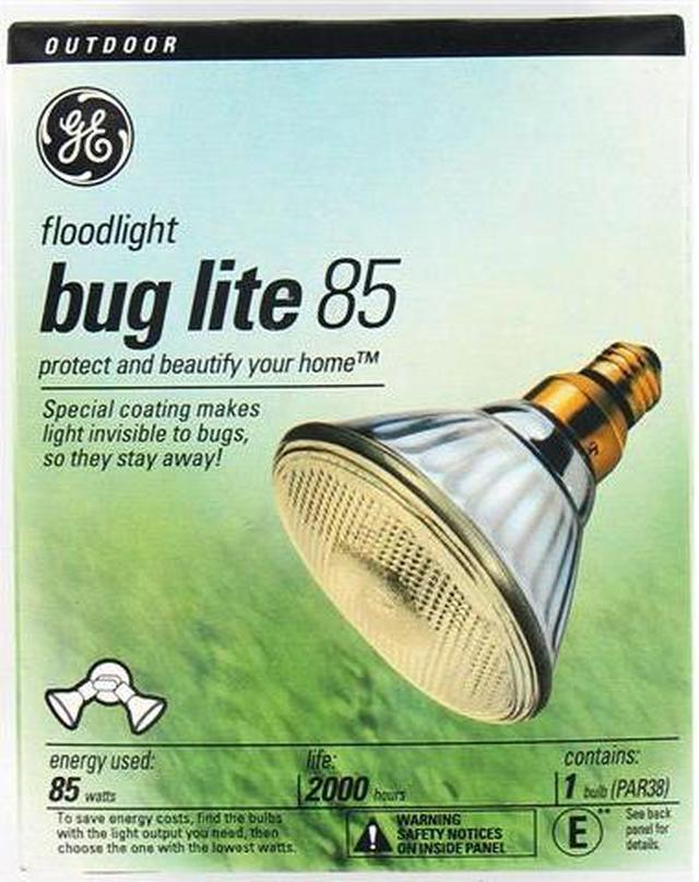 GE Lighting 20945 PAR38 Reflector Bug Light Bulb 85 Watt Newegg