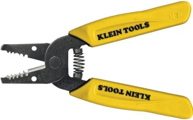Main image of KLEIN TOOLS Yellow 10-18 AWG Wire Stripper & Cutter