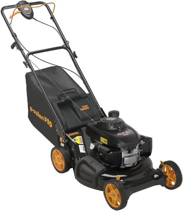 Poulan self outlet propelled mower