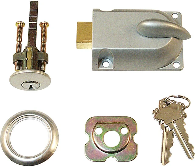 Prime Line GD52119 Center Dead Lock With Key Cylinder - Newegg.com