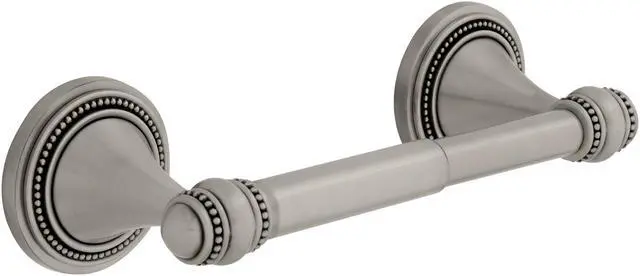 Main image of Franklin Brass 113597 Brushed Satin Pewter Beaded Toilet Paper Holder