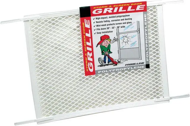 Main image of Prime Line PL15517 34-1/2" X 20" White Screen Door Grill