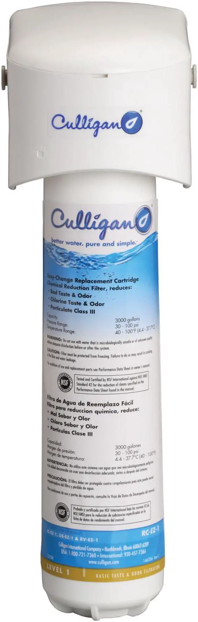 Main image of Culligan Basic Icemaker and Refrigerator Filter, Easy Change IC-EZ-1