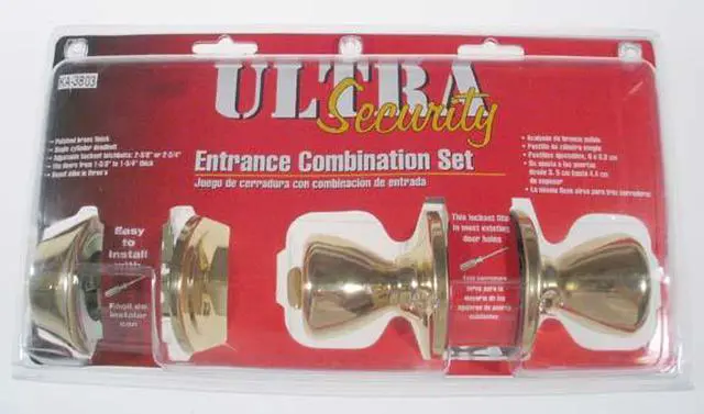 Main image of Ultra Hardware 43969 Ultra Security Entrance Combination Set