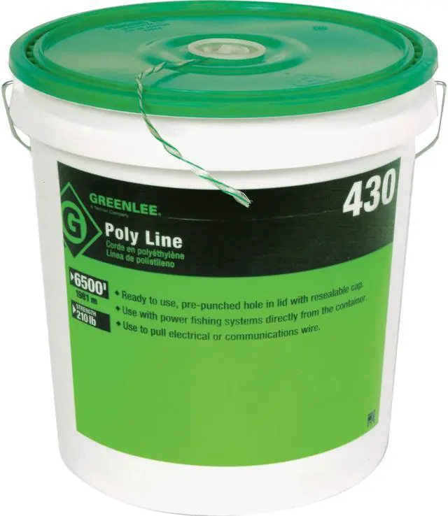 Main image of Greenlee                                 6500' Poly Fishing Line