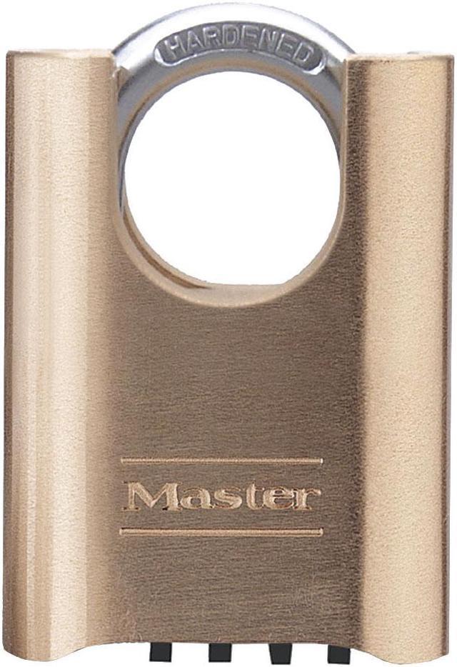 Master Lock® Resettable Combination Lock, Brass