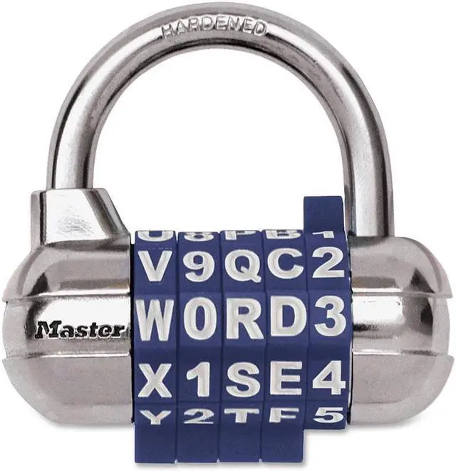 Main image of Master Lock 1534D Password Plus Combination Lock