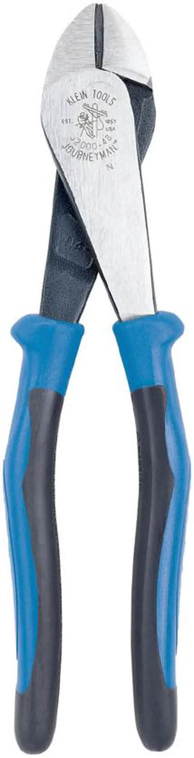Main image of KLEIN TOOLS 8" Heavy-Duty Angled Head Diagonal-Cutting Pliers